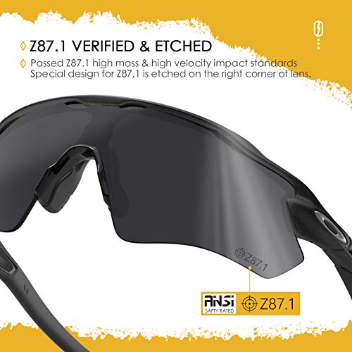 Image of ANSI Z87.1 Replacement Lenses for Oakley Batwolf OO9101 Sunglasses