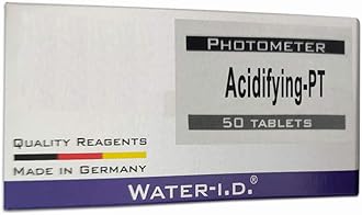 Reagents for - Pool Lab, PoolWaterLAB, Water Tester - Acidifying PT