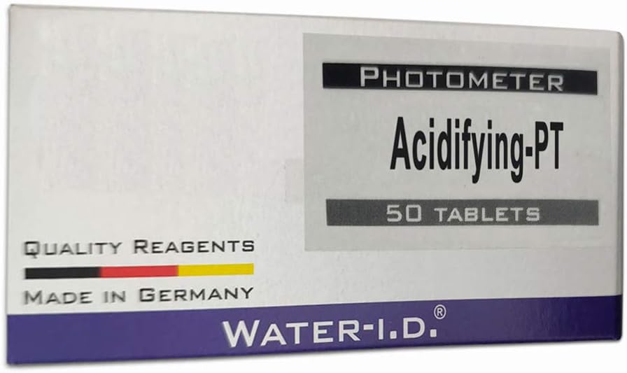 Reagents for - Pool Lab, PoolWaterLAB, Water Tester - Acidifying PT