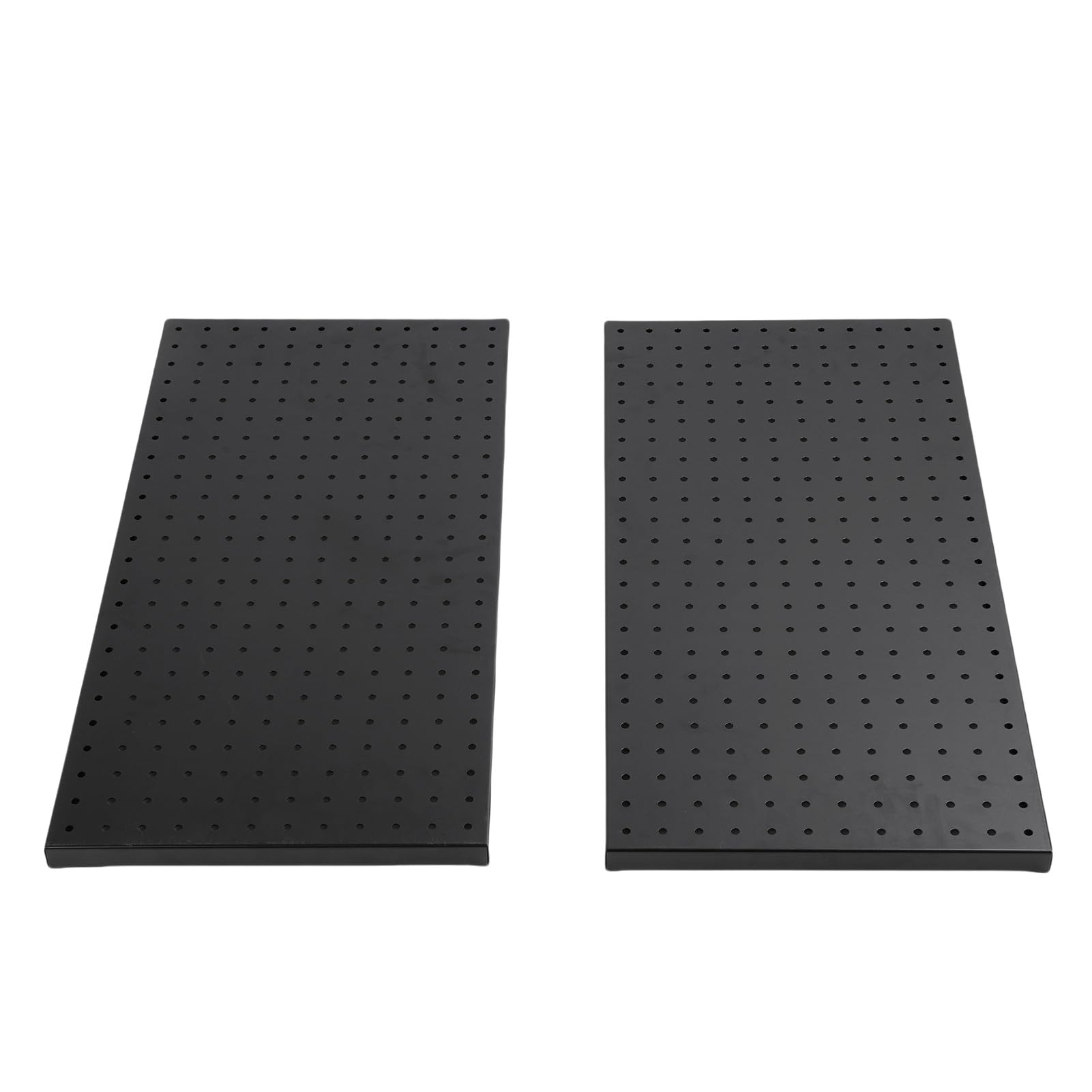 Yctze Pannello Forato in Metallo da Parete 2 Pezzi Pannello Forato per Carichi Pesanti 24x12 Pollici 288 Fori da Parete con in Metallo Magazzino per Negozi Impianti e Attrezzature per Negozi Al