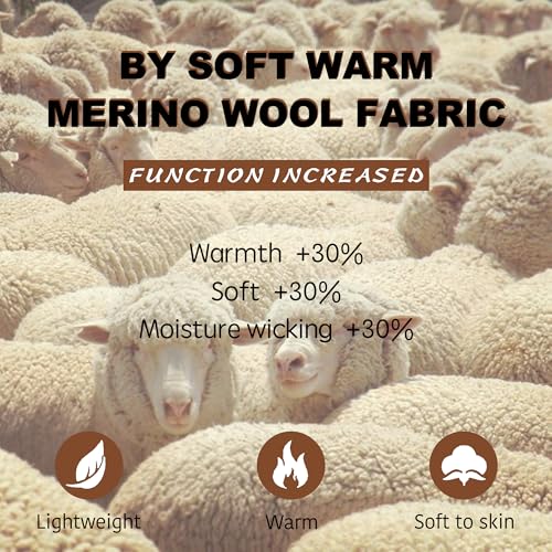 wander gloves for men womens lightweight merino wool touchscreen thermal knit running winter glove liners