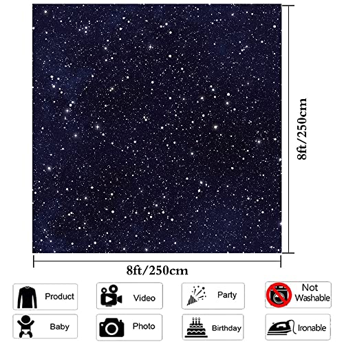 Fondo Fotográfico Universo Espacio Estrellado 8x8 pies miniatura 3