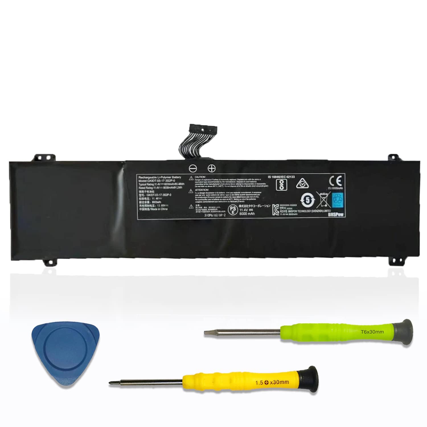 Amazon.com: SUNNEAR GKIDT-03-17-3S2P-0 Laptop Battery Replacement