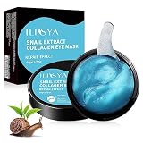 ROUSE Snail Extract Collagen Under Eye Patches with Hyaluronic Acid Anti-Aging Eye Mask Under Eye Ba