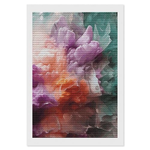 Kits d'art diamant pour adultes pour une décoration murale zen