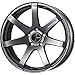 ENKEI PF07 Rim 18X9.5 5X114.3 Offset 15 Dark Silver (Quantity of 1)