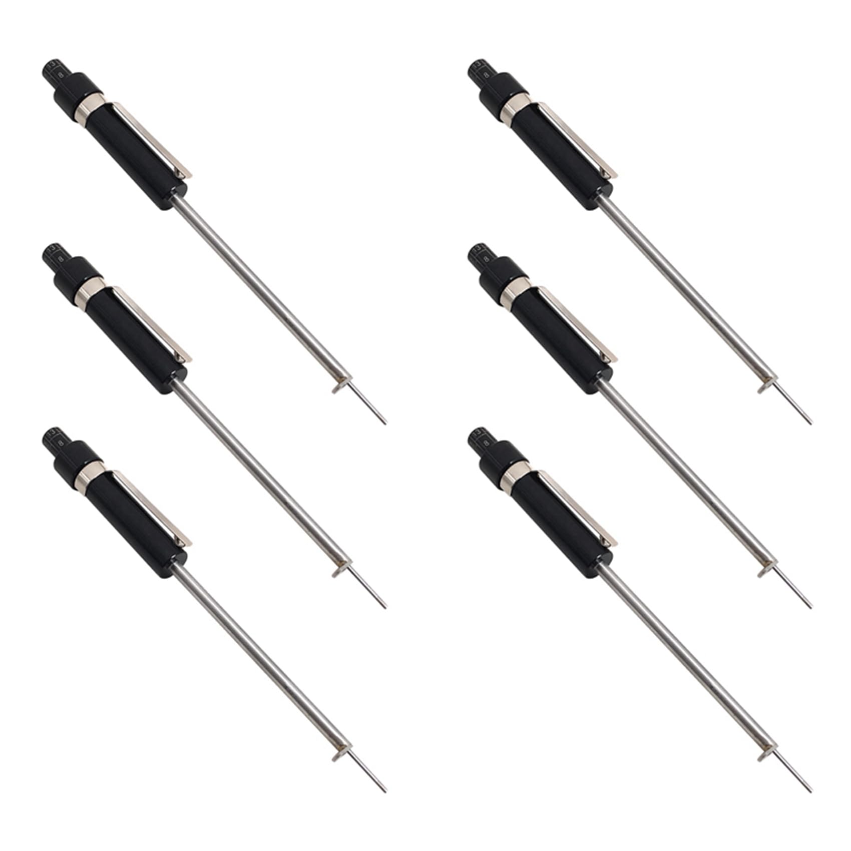 6X Pluma de Detección de Pastillas de Freno Medidor de Espesor de Pastillas de Freno de Escala para Prueba de Pastillas de Freno