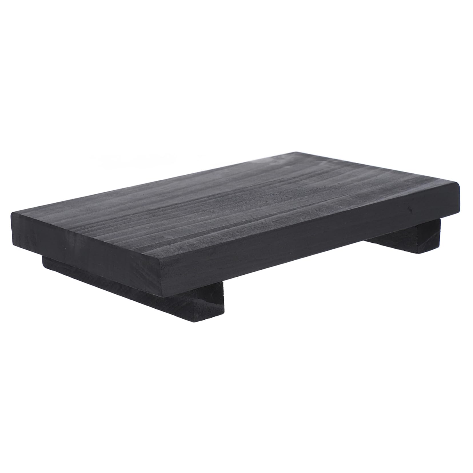 Holibanna Vanity Tray for Bathroom Natural Soap Holder Display Board Multi-use Storage for Cosmetics Jewelry and Accessories Sleek Design for Countertop and Dresser Organization