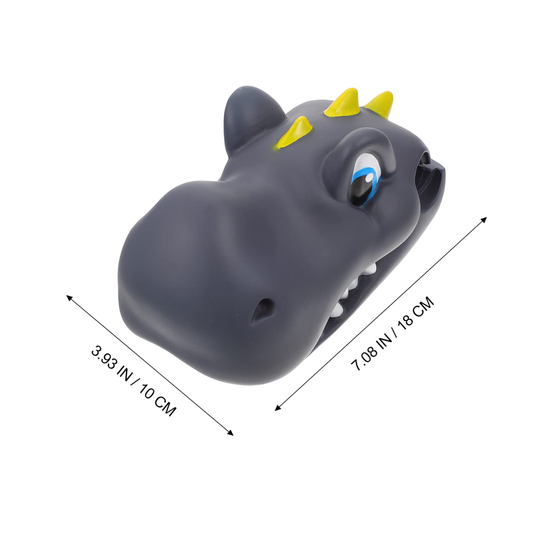 DECOMELODY Décoration Guidon Dinosaure Silicone Pour