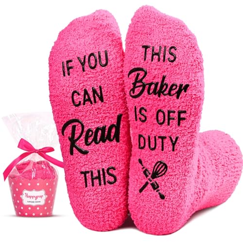 HAPPYPOP Cooking Gifts for Women Bakers - Chef, Pastry & Baking Gifts, Chef Baking Socks