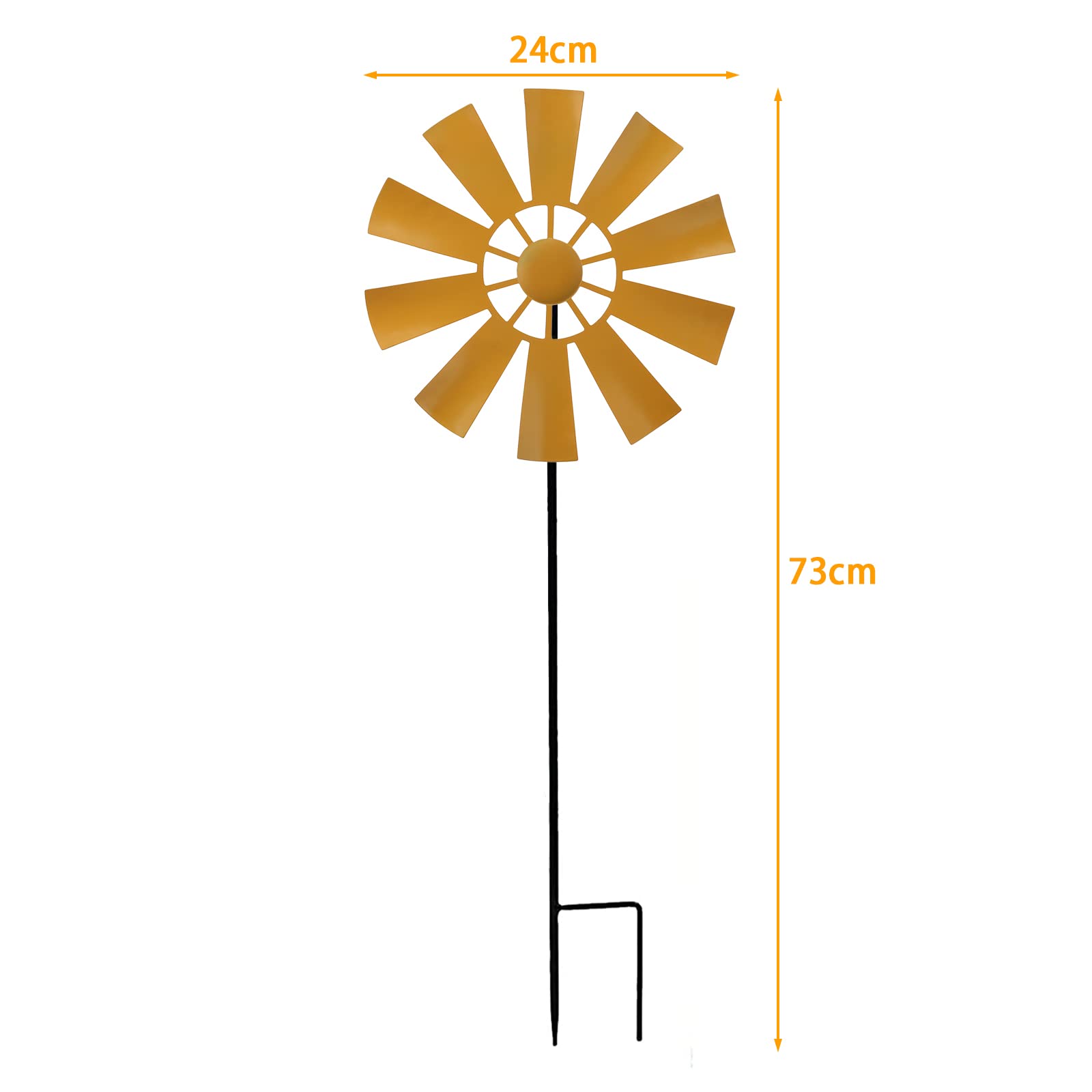 Amazon.co.jp: Hicello 風車 かざぐるま ウインドスピナー 庭の風車