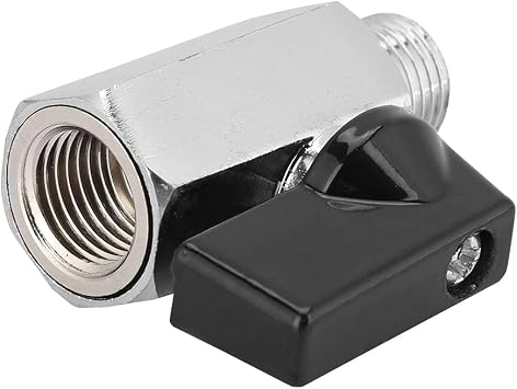 G1/4 Ball Valve,Water Cooling Ball Valve with Metal Handle,Mini Valve,for Computer Water Cooling System
