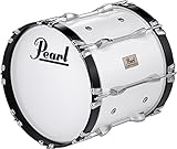16X14 Competitor Marching Bass Drum Pure White