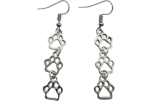 Yorkie Earrings - The Perfect Accessory for Dog Paw Jewelry Fans