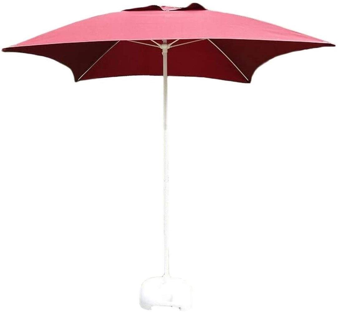SaryEdge Outdoor Garden Parasols 6.56Ft 2M Market/Garden/Patio Umbrella, Uv50+ Outdoor Parasol For Balcony Table Deck Or Yard, Square good,