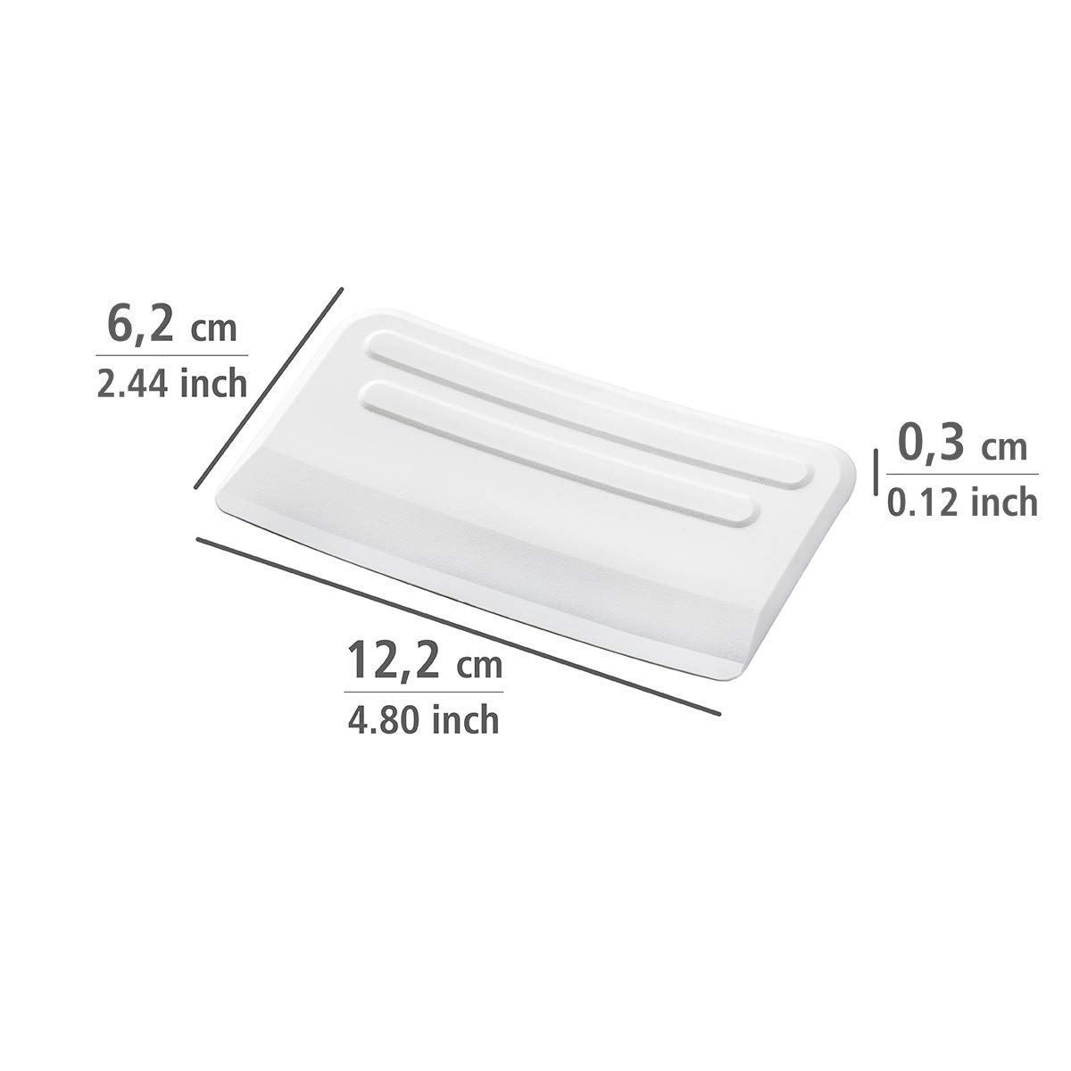 Wenko Pojemnik Na Odpady Kuchenne Tworzywo Sztuczne 32,4 x 17,3 x 9,2 cm Białe