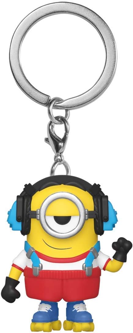 FUNKO POP! KEYCHAIN: Minions 2 - Roller Skating Stuart