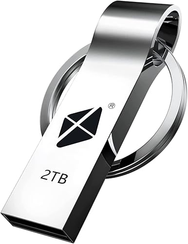 Unidad flash USB de 2 TB, unidad de pulgar USB de alta velocidad, memoria USB de almacenamiento de datos grandes de 2000 GB, memoria USB portátil,