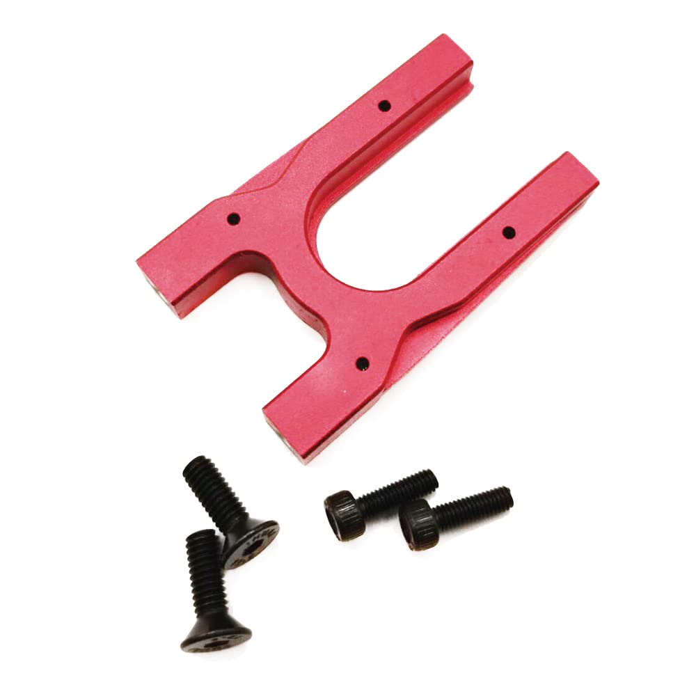 ITOMEN Alloy Center Diff Mount for Arrma Typhon 6S BLX Kraton 6S BLX Mojave 6S BLX Outcast 6S BLX Felony 6S BLX Talion 6S BLX Upgrade Parts (Red)