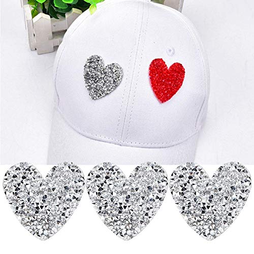 HEEPDD 10 Pezzi di Strass Applique Hot Fix a Forma...