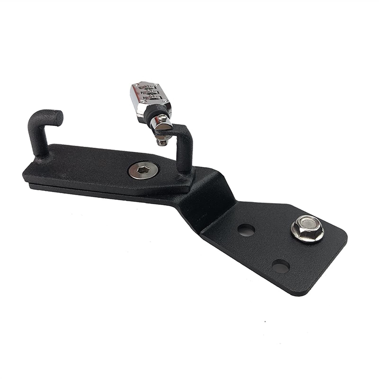 Für Kawasaki Z 800/ZR800 2013 2014 2015 2016 2017 2018 2019 Helmschloss Passwort Halterung Haken Schwarz Seite Diebstahlsicherung Z800