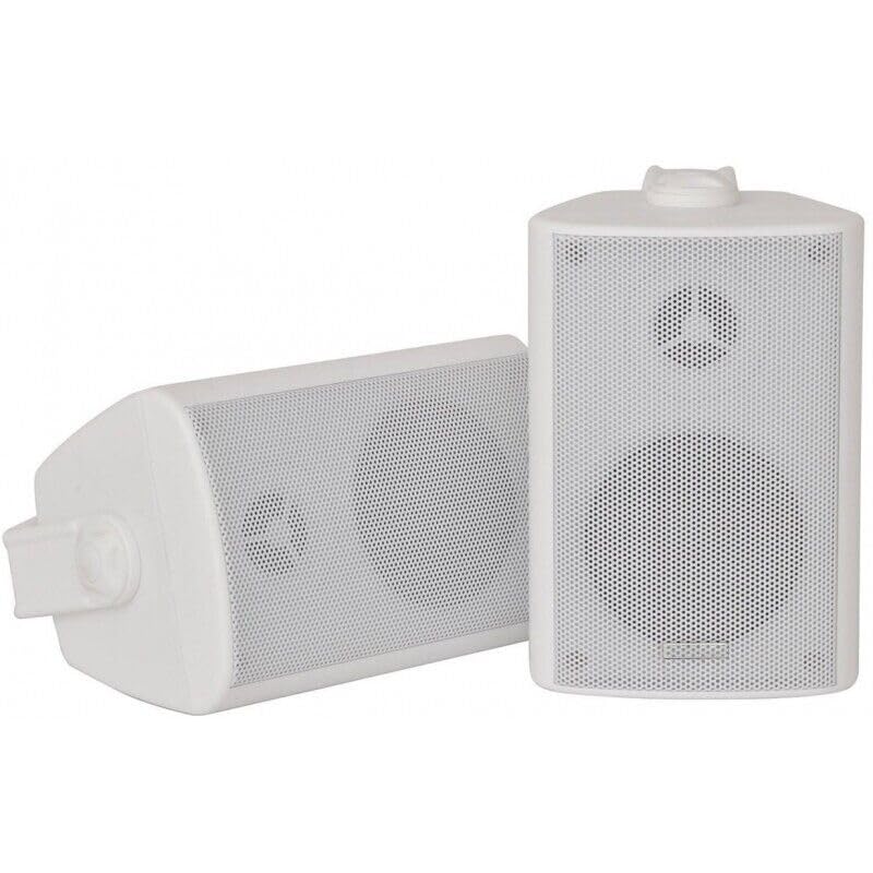 DISCORAMA ® - 2X ALTOPARLANTI DA ESTERNO DIFFUSORI ACUSTICI HIFI, ALTOPARLANTI DA SCAFFALE CASSE AUDIO PASSIVE