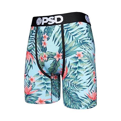 PSD Underwear Mens Boxer Briefs - The Tropics 3 Pack, 7 Inch Inseam, Moisture-Wicking, 4-Way Stretch, Boxer Briefs for Men Pack, X-Large2