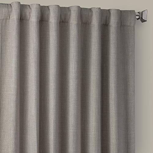 image for HPD Half Price Drapes BOCH-LN1858-84 Faux Linen Blackout Room Darkenin