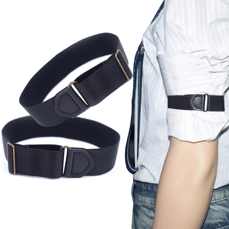 Image of Cyprinus Carpio Elastic Adjustable Armband Shirt Garter Sleeve Holders