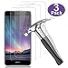 Produktbild YIEASY (3 Stück) Panzerglas Schutzfolie für Huawei P10 Lite, Anti-Kratzen Panzerglasfolie 9H Härte Anti-Fingerabdruck Displayschutzfolie für Huawei P10 Lite Screen Protector