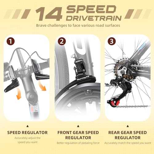 Omelaza 21-Speed Road Bike Dual Disc Brake