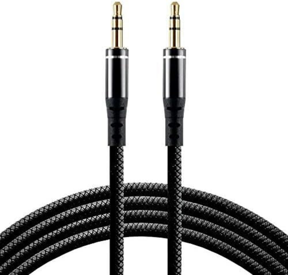 everActive Kabel silikonowy, wtyczka audio AUX 3,5 mm stereo, długość 150 cm, czarny, model: CBS-1.5JB
