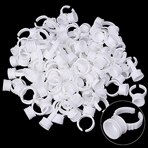 Pigment Rings -Combofix 300PCS Tattoo Ring Ink Cup Paint Ring for Tattoo Artists Perfect for Inking Ideal for Professional Use Durable Easy to Use Essential Tattooing Supplies (Medium)