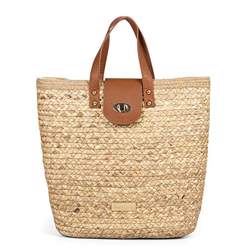 GIOSEPPO ASTE, Bolso totes para Mujer, Marr�n (Cuero), 5x32x35 cm (W x H x L)