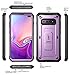 SUPCASE Unicorn Beetle Pro Series Designed for Samsung Galaxy S10 Plus Case (2019 Release) Full-Body Dual Layer Rugged with Holster & Kickstand Without Built-in Screen Protector (Purple)