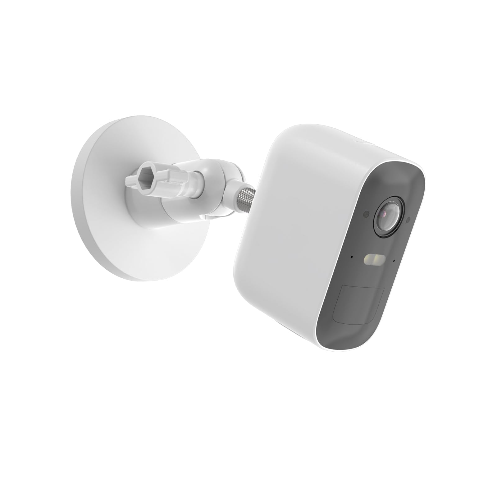 HOLACA Magnetic Mount Compatible with Eufycam 1/2/2C/2C Pro/3/3C/E, Arl o Pro 2/3/4/Ultra 1&2/Essential Surveillance Cameras, and Other Cameras with 1/4" Thread, White | 1PCS