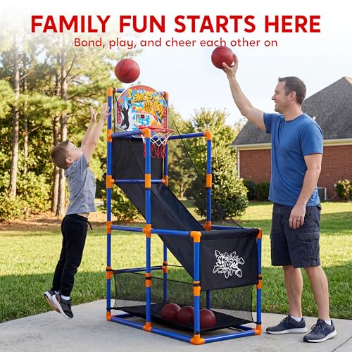 Image of JOYIN LED Arcade Basketball Game Set for Kids Indoor & Outdoor Games