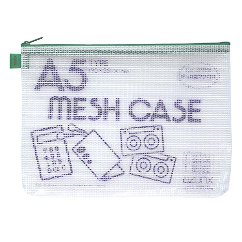 セキセイ メッシュケースエコタイプ A5タイプ グリ-ン AZ-55E-30