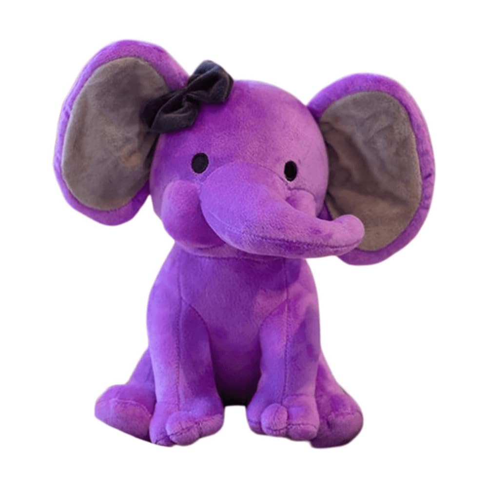 Sponsored Ad – LAARNT Soft and Cuddly Purple Elephant Plush Stuffed Animal Toy,Adorable Elephant Plushie with Realistic Detailing Comfort Companion Toddlers