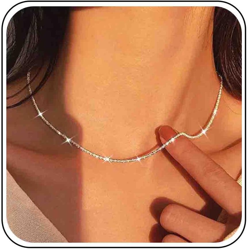 Bascolor Collier Coquillage Collier Femme Ras De Cou Avec Perle Acrylique Boho Collier Choker