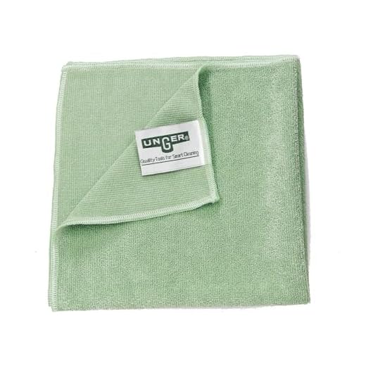 Unger Heavy Duty Microfiber Cleaning Cloths