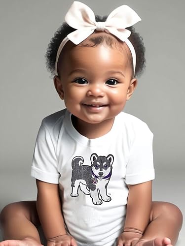 Miniatura 3 de Wes and Willy Baby College Team - Paquete de 3 mamelucos de algodón