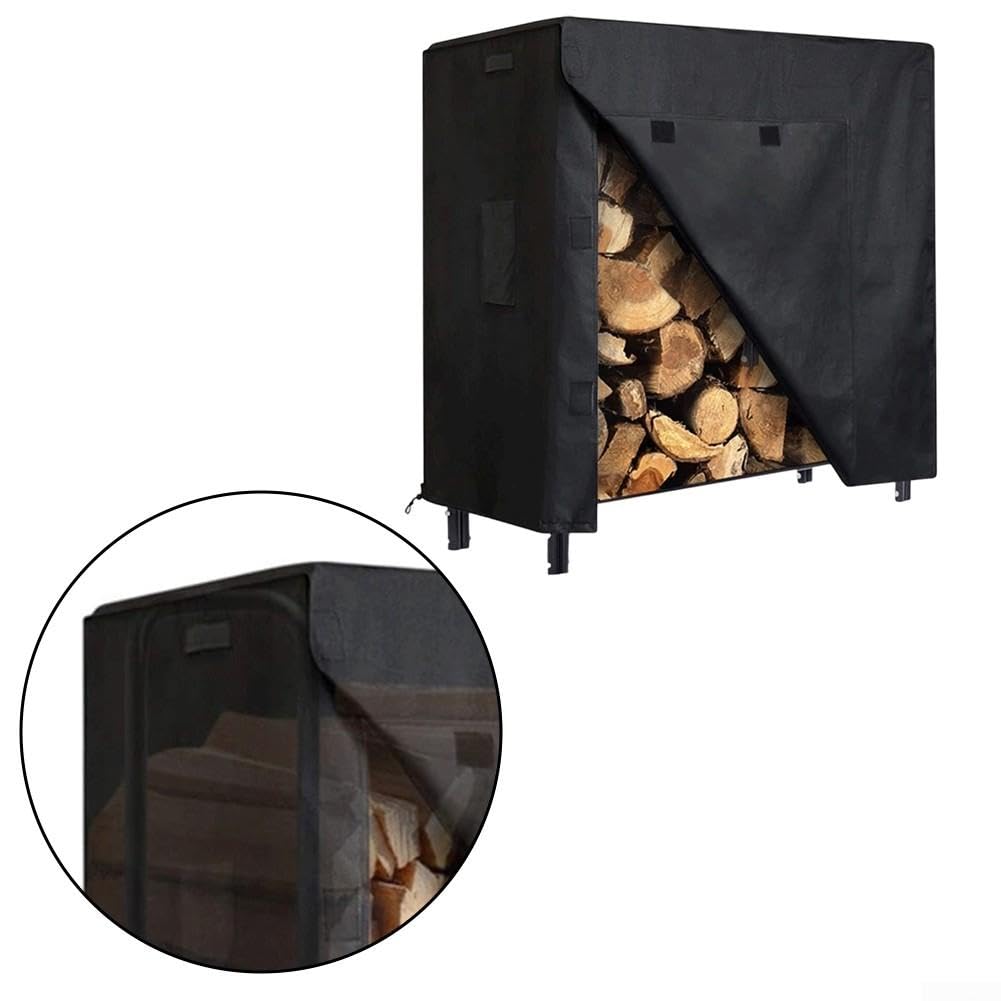 Cover Legna con Ventilazione Laterale Anti-Muffa Cover Legna