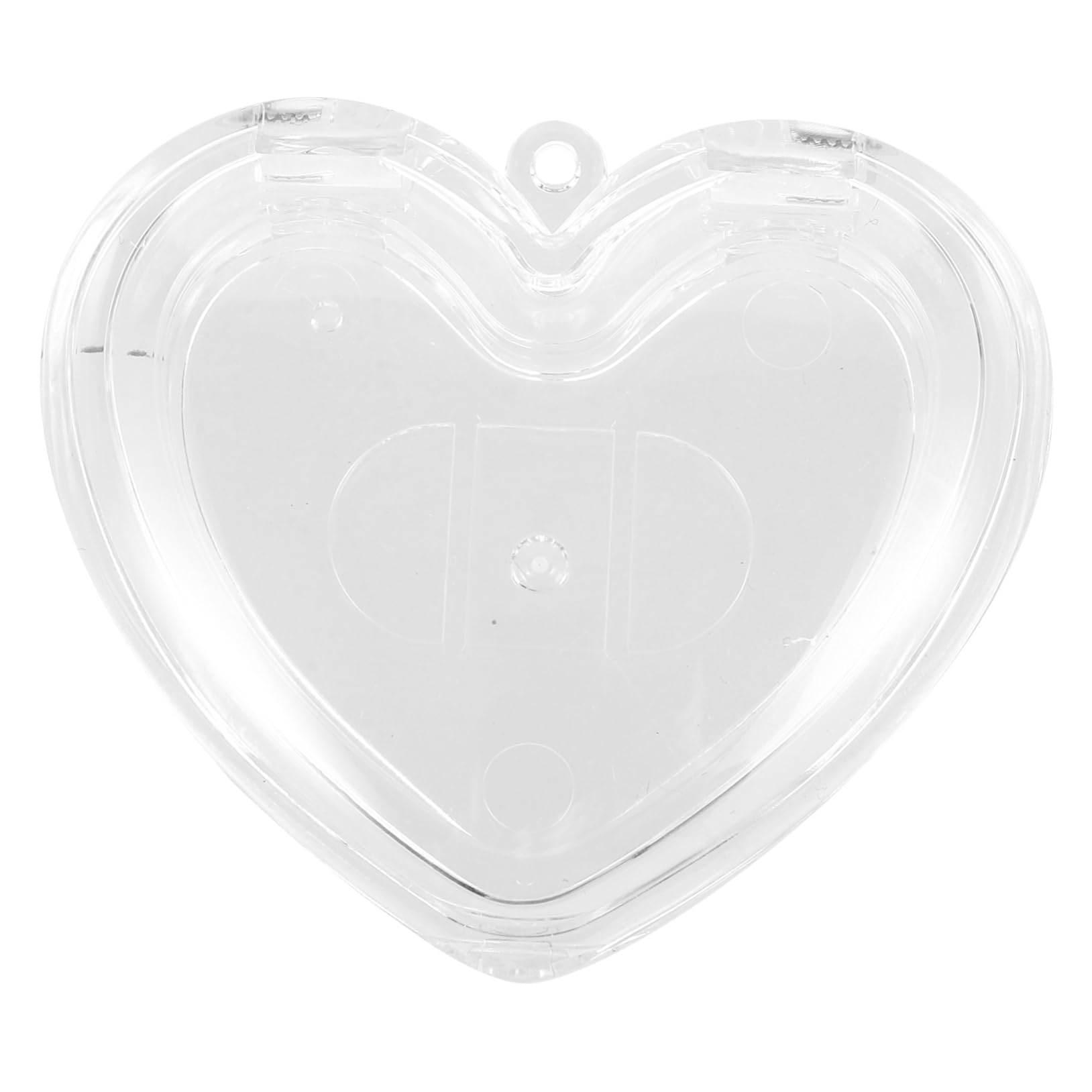 Vaguelly Heart-shaped Empty Powder Compact Case for Blusher and Highlighter Loose Powder Container Portable Makeup Tray for Travel for Cosmetics Organization-image-48