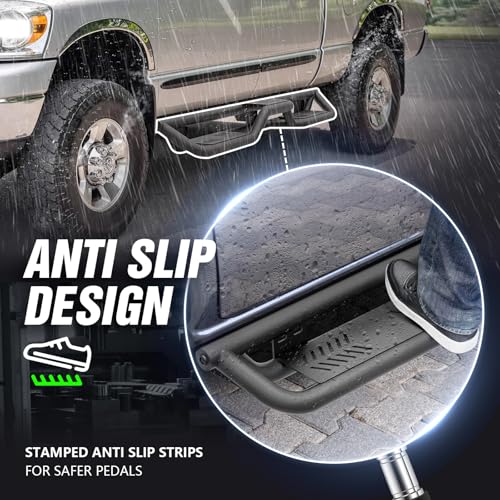 Estribos laterales compat. Dodge Ram 2002-2009 acero miniatura 5