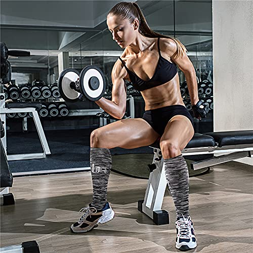 Image of Copper Compression Socks (3 Pairs), 15-20 mmhg is BEST Athletic & Medical for Men & Women, Running, Flight, Travel, Nurses - Boost Performance, Blood Circulation & Recovery