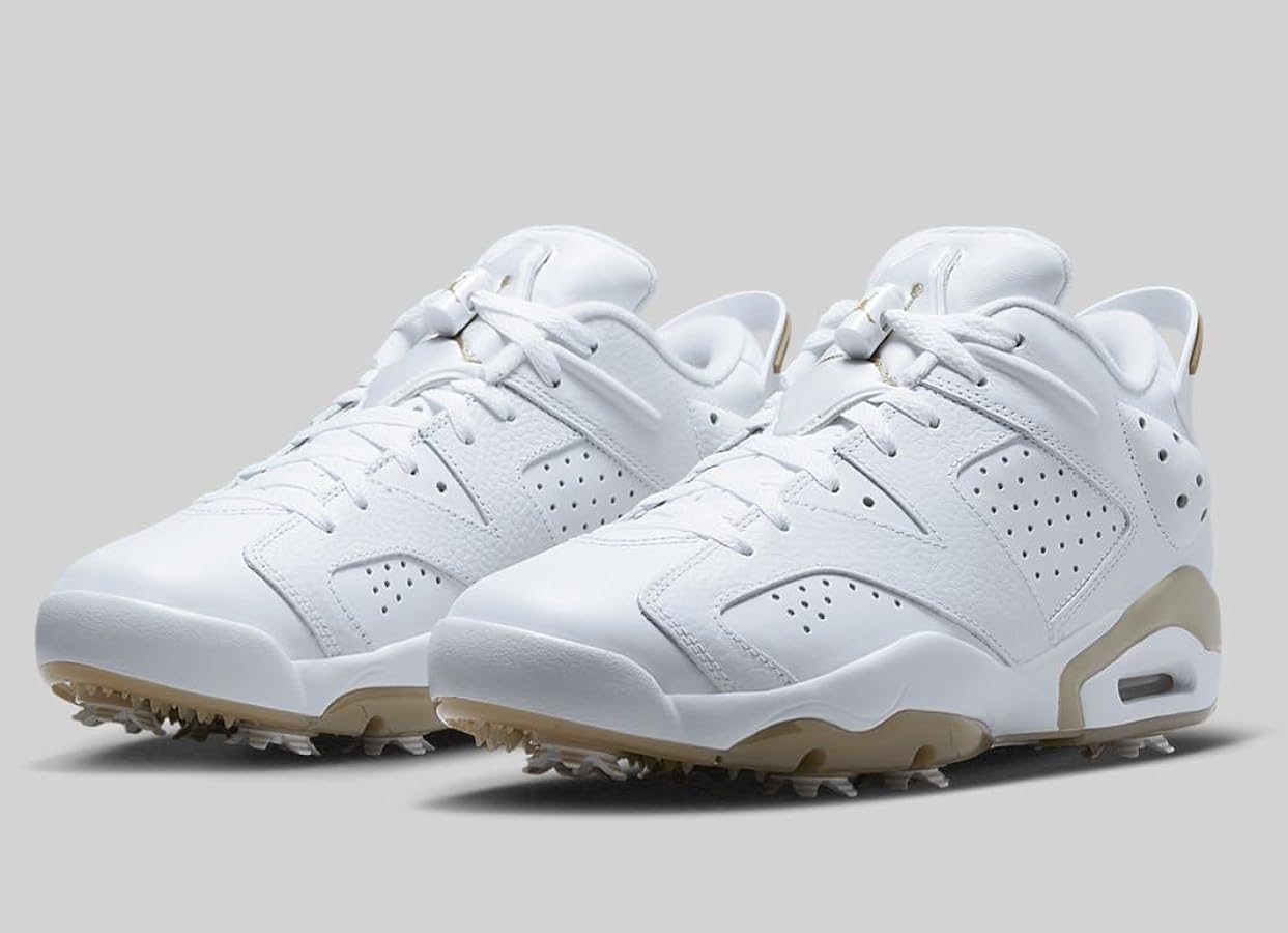 ジョーダン 6 ゴルフシューズ ホワイト Amazon.co.jp: AIR JORDAN 6 LOW GOLF White Khaki 2023 ナイキ