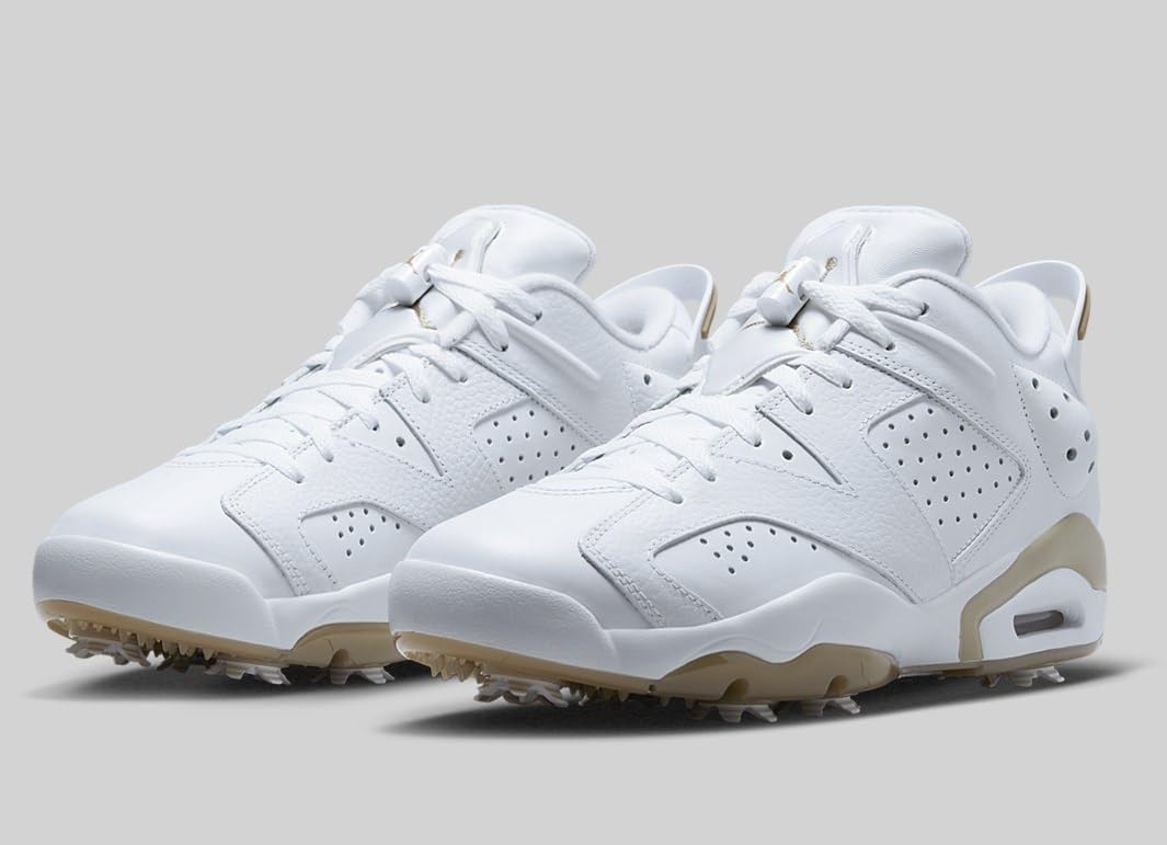 27.0㎝ AIR JORDAN6 RETRO LOW GOLF　ジョーダン6 Amazon.co.jp: [ナイキ] AIR JORDAN 6 LOW GOLF White Khaki 2023