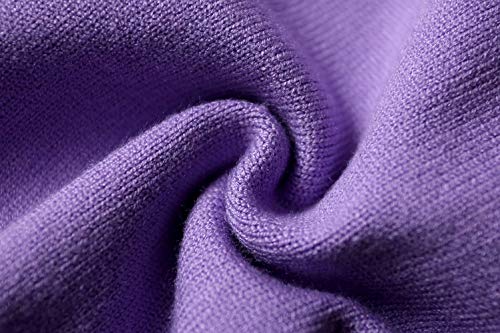 ZHUANNIAN - Cardigan - ragazza viola Purple