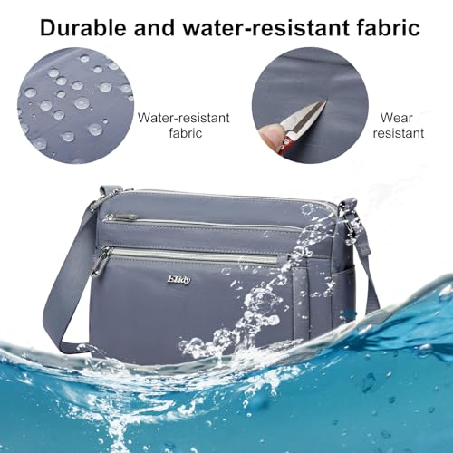 Image of ETidy Casual Nylon Shoulder Bag For Women | Large Capacity, Waterproof, Lightweight, Fashion Crossbody Bag, Handbag, Purse, Hobo Bag